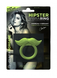 Люминесцентное эрекционное виброкольцо Hipster - Clara Morgane - в Чебоксарах купить с доставкой