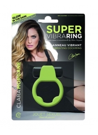 Люминесцентное эрекционное виброкольцо Super - Clara Morgane - в Чебоксарах купить с доставкой