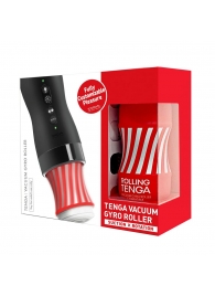 Набор Tenga Vacuum Gyro Roller 3s: мастурбатор и устройство для вращения и создания вакуума - Tenga - в Чебоксарах купить с доставкой Набор Tenga Vacuum Gyro Roller 3s: мастурбатор и устройство для вращения и создания вакуума - Tenga - в Чебоксарах купить с доставкой