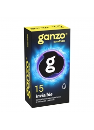 Супертонкие презервативы Ganzo Invisible - 15 шт. - Ganzo - купить с доставкой в Чебоксарах