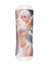 Двусторонний мастурбатор в колбе аниме - вагина и ротик - Tokyo Style - в Чебоксарах купить с доставкой Двусторонний мастурбатор в колбе аниме - вагина и ротик - Tokyo Style - в Чебоксарах купить с доставкой