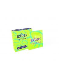 Ультратонкие презервативы Expert Invisible - 3 шт. - Expert - купить с доставкой в Чебоксарах