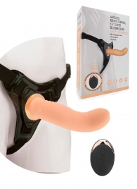 Женский вибрострапон со съемной насадкой и пультом ДУ - Erokay - купить с доставкой в Чебоксарах