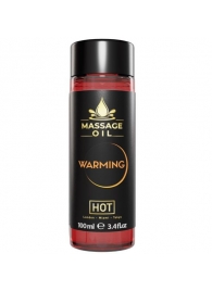 Массажное масло с согревающим эффектом Massage Oil Warming - 100 мл. - HOT - купить с доставкой в Чебоксарах