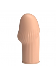 Телесная насадка на пенис Huel - 9 см. - Baile - в Чебоксарах купить с доставкой