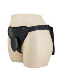 Черные трусики харнесс с платформой Caludio I - Baile - купить с доставкой в Чебоксарах