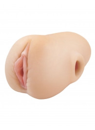 Телесный мастурбатор-вагина Pussy Pounder Squeeze Stroker - Pipedream - в Чебоксарах купить с доставкой