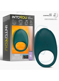 Зеленое интерактивное виброкольцо Ringo - Intoyou - в Чебоксарах купить с доставкой