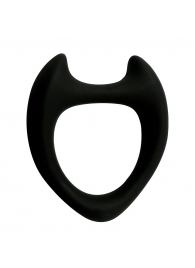 Черное эрекционное кольцо с рожками Wooomy Toro M - Adrien Lastic - в Чебоксарах купить с доставкой