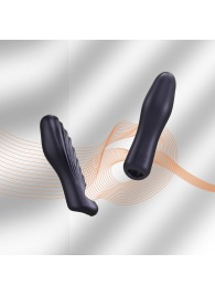 Сливовая силиконовая насадка на пенис с подхватом Manwan Ryzer - Manwan - в Чебоксарах купить с доставкой