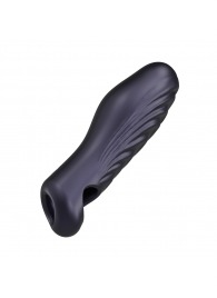 Сливовая силиконовая насадка на пенис с подхватом Manwan Ryzer - Manwan - в Чебоксарах купить с доставкой