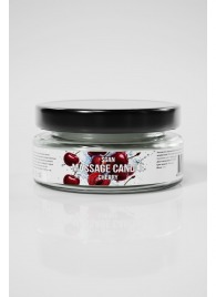 Массажная свеча «Спелая вишня» - 50 мл. - SGAN - купить с доставкой в Чебоксарах