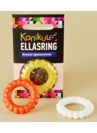 Цветное рельефное эрекционное кольцо Ellasring - Sitabella - в Чебоксарах купить с доставкой