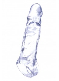 Прозрачная насадка-удлинитель Length Enhancer с подхватом - 16 см. - NMC - в Чебоксарах купить с доставкой