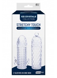 Набор из 2 прозрачных насадок на член Seductive Tickler Sleeves Set - NMC - в Чебоксарах купить с доставкой