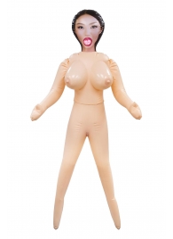 Телесная надувная секс-кукла с пышным бюстом - NMC - в Чебоксарах купить с доставкой