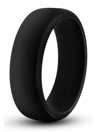 Черное эрекционное кольцо Silicone Go Pro Cock Ring - Blush Novelties - в Чебоксарах купить с доставкой