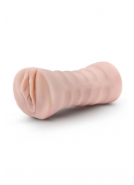 Телесный мастурбатор-вагина Ayumi с вибрацией - Blush Novelties - в Чебоксарах купить с доставкой