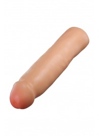 Телесная насадка-удлинитель Tenacity - 21,6 см. - Blush Novelties - в Чебоксарах купить с доставкой
