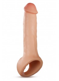 Телесная насадка-удлинитель Thrive 8.75 Inch Realistic Penis Extender Sleeve - 22,2 см. - Blush Novelties - в Чебоксарах купить с доставкой
