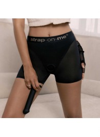 Трусики-шорты для фиксации насадок Strap-on-me Harness Lingerie Halo - size XS - Strap-on-me - купить с доставкой в Чебоксарах