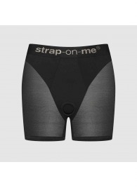 Трусики-шорты для фиксации насадок Strap-on-me Harness Lingerie Halo - size XS - Strap-on-me - купить с доставкой в Чебоксарах