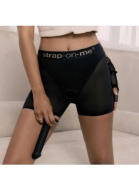 Трусики-шорты для фиксации насадок Strap-on-me Harness Lingerie Halo - size XL - Strap-on-me - купить с доставкой в Чебоксарах