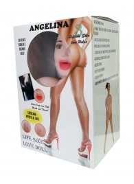 Надувная секс-кукла Angelina 3D - Boys of Toys - в Чебоксарах купить с доставкой