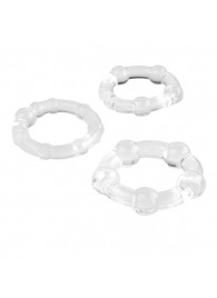 Набор из 3 эрекционных прозрачных колец - Boys of Toys - в Чебоксарах купить с доставкой