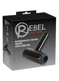 Черный мастурбатор с удобной ручкой Masturbator with 2 Functions - Orion - в Чебоксарах купить с доставкой