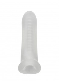 Белый фаллоудлинитель Striker - 13,5 см. - Lola Games - в Чебоксарах купить с доставкой