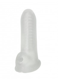 Белый фаллоудлинитель Striker - 13,5 см. - Lola Games - в Чебоксарах купить с доставкой