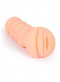 Телесный мастурбатор-вагина с эрекционными кольцами в комплекте - Sexy Girl - в Чебоксарах купить с доставкой