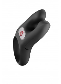 Черное эрекционное виброкольцо Nos - Fun Factory - в Чебоксарах купить с доставкой