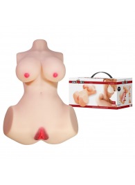 Мастурбатор-торс Aveline с 2 любовными тоннелями - Baile - в Чебоксарах купить с доставкой