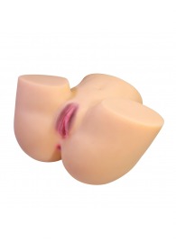 Телесный мастурбатор Liora с 2 любовными тоннелями - Baile - в Чебоксарах купить с доставкой