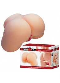 Телесный мастурбатор с 2 любовными отверстиями Olivia - Baile - в Чебоксарах купить с доставкой