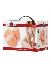 Телесный мастурбатор Liora с вибрацией - Baile - в Чебоксарах купить с доставкой