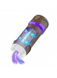 Интерактивный мастурбатор Misty с вакуумом, вибрацией и сжатием - Shots Media BV - в Чебоксарах купить с доставкой