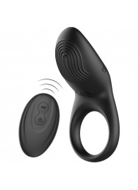 Черное эрекционное виброкольцо с пультом ДУ - Ibiza - в Чебоксарах купить с доставкой