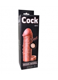 Фаллоудлинитель с кольцом COCK size L - 16,5 см. - LOVETOY (А-Полимер) - в Чебоксарах купить с доставкой