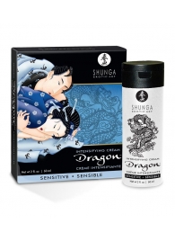 Интимный мужской крем SHUNGA DRAGON SENSITIVE - 60 мл. - Shunga - купить с доставкой в Чебоксарах