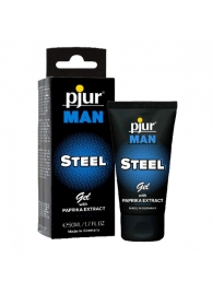 Эрекционный гель для пениса pjur MAN Steel Gel - 50 мл. - Pjur - купить с доставкой в Чебоксарах