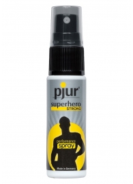 Спрей-пролонгатор длительного действия pjur SUPERHERO Strong Spray - 20 мл. - Pjur - купить с доставкой в Чебоксарах