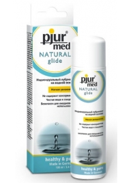 Нейтральный лубрикант на водной основе pjur MED Natural glide - 100 мл. - Pjur - купить с доставкой в Чебоксарах