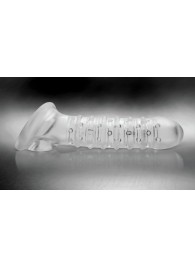 Утолщающая ребристая насадка на пенис - Доминирующее кольцо - в Чебоксарах купить с доставкой