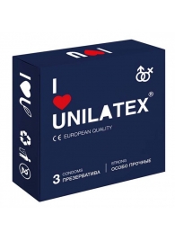 Ультрапрочные презервативы Unilatex Extra Strong - 3 шт. - Unilatex - купить с доставкой в Чебоксарах