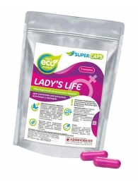 Возбуждающие капсулы Ladys Life - 2 капсулы (0,35 гр.) - SuperCaps - купить с доставкой в Чебоксарах