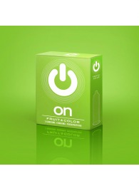 Цветные ароматизированные презервативы ON) Fruit   Color - 3 шт. - ON) - купить с доставкой в Чебоксарах