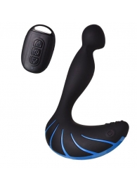 Чёрно-синий массажер простаты Erotist Third - Erotist Adult Toys - в Чебоксарах купить с доставкой